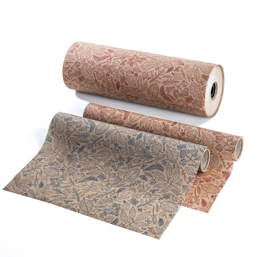 Geschenkpapier Blaue Feldblumen – Rolle 50cm