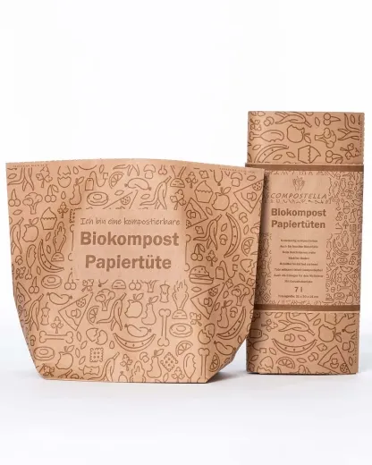 Bio-Kompost-Papiertüten